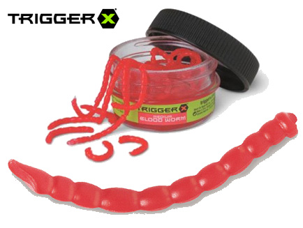картинка Приманка с феромонами TriggerX Blood Worm Mini (95 шт) от магазина Fisherman Market