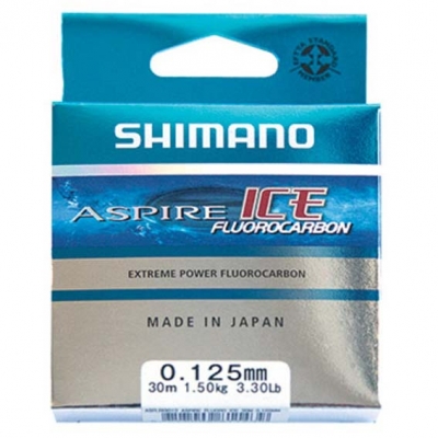 картинка Леска зимняя Shimano Aspire Ice Fluorocarbon 30м от магазина Fisherman Market