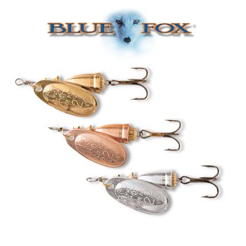картинка Блесна BLUE FOX Original / Fluorescent (100 шт.) от магазина Fisherman Market