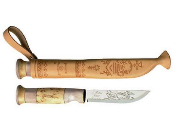 картинка НОЖ РАЗДЕЛОЧНЫЙ Marttiini LAPP KNIFE WITH HORN BONE от магазина Fisherman Market