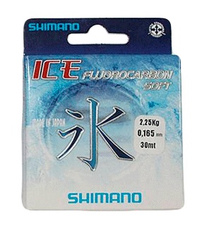 картинка ФЛЮРОКАРБОНОВАЯ ЛЕСКА Shimano Fluoro Ice 30м от магазина Fisherman Market
