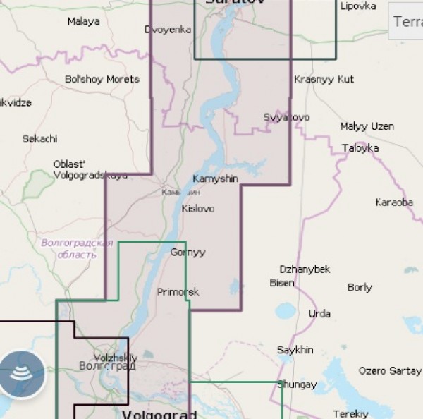 Карта NAVIONICS + 5G629S2 (Балаково - Волгоград)