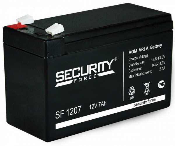 Аккумулятор для эхолота 7Ah 12V