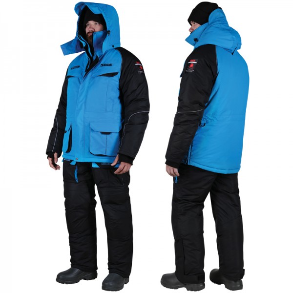 КОСТЮМ ЗИМНИЙ ALASKAN NEWPOLAR (BLUE) (куртка/комб.) XS