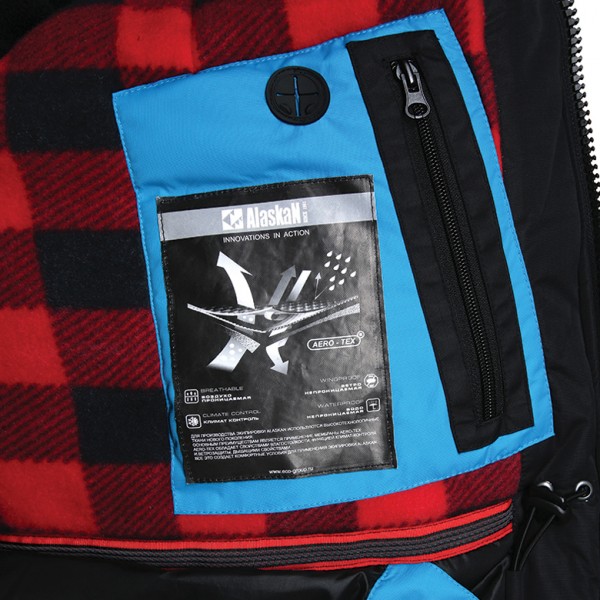 КОСТЮМ ЗИМНИЙ ALASKAN NEWPOLAR (BLUE) (куртка/комб.) XS