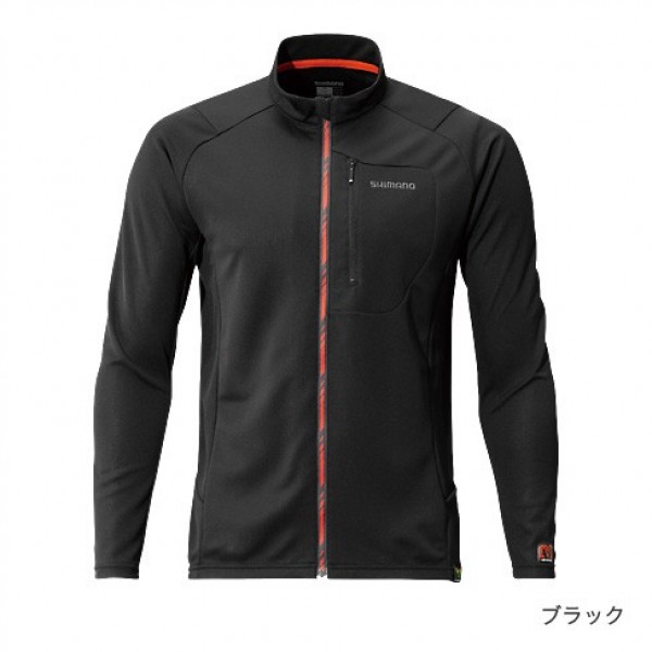 Футболка Shimano MS Full Zip Shirt (long sleeve) SH-001N L