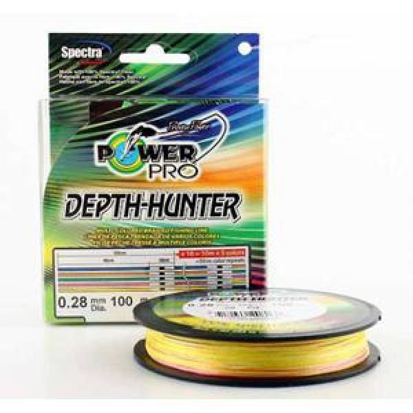 Плетеный шнур Power Pro 150м Multicolor 0.06мм 3.0кг