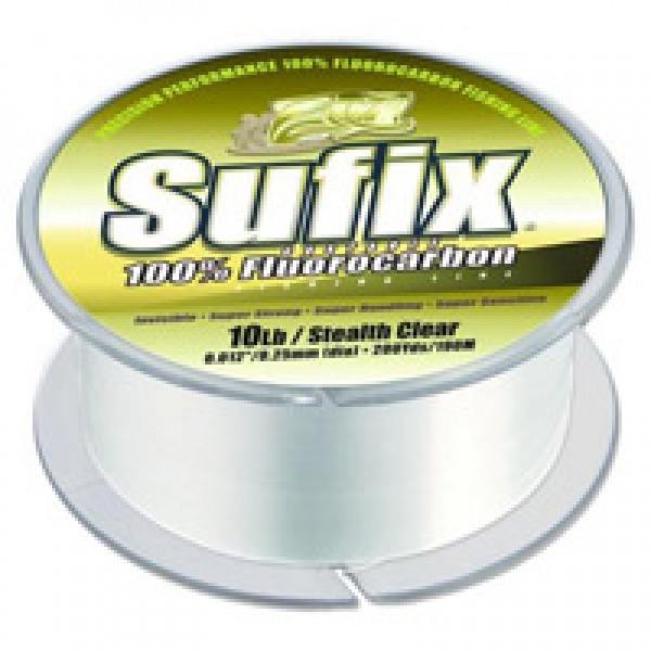 Флюрокарбоновая леска Sufix Castable 100% Fluorocarbon 150м 0.14мм 1.6кг
