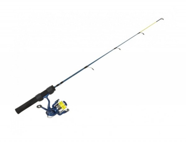 Зимняя удочка с катушкой и намотанной леской Rapala Squall