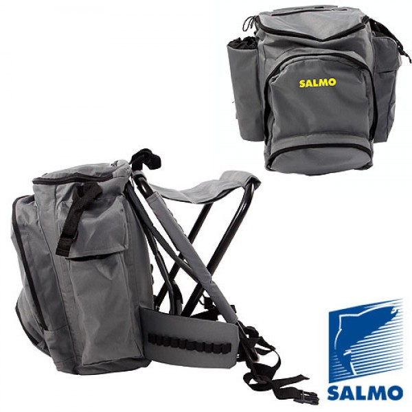 Стул-Рюкзак Salmo Back Pack С Карманом На Молнии