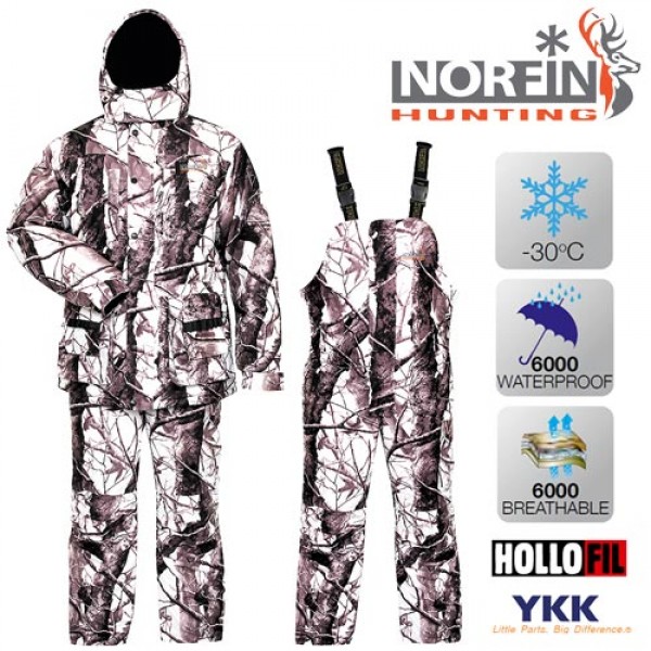 Костюм Зимний Norfin Hunting Wild Snow s