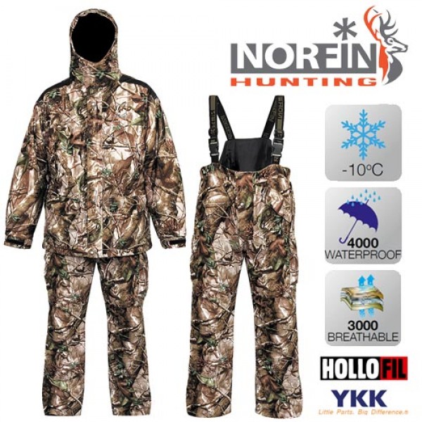 Костюм Зимний Norfin Hunting Game Passion Green xxxl