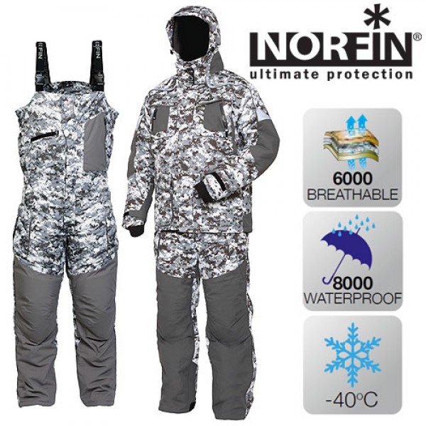 Костюм Зимний Norfin Explorer Camo m