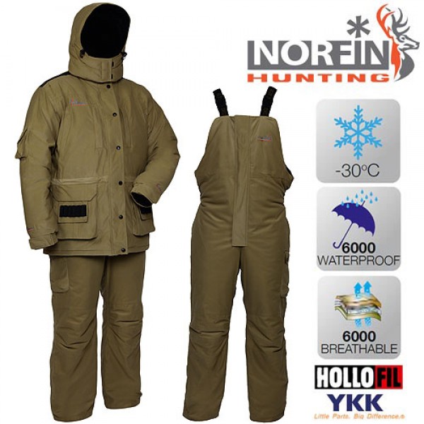Костюм Зимний Norfin Hunting Wild Green xxl