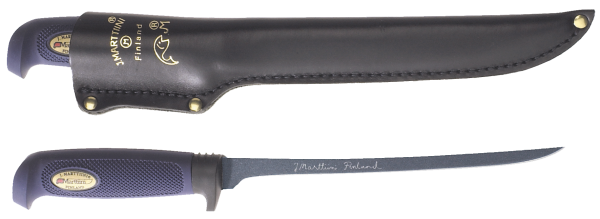Филейный нож Marttiini Salmon knife basic с покрытием Martef